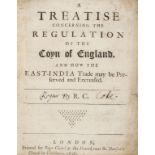 Economics.- C[oke] (R[oger]) A Treatise Concerning the Regulation of the Coyn of England, and how …