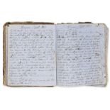 Royal Navy engineer.- Steel (W. St. John Steel) 2 Log book diaries of service on HMS Duke of …