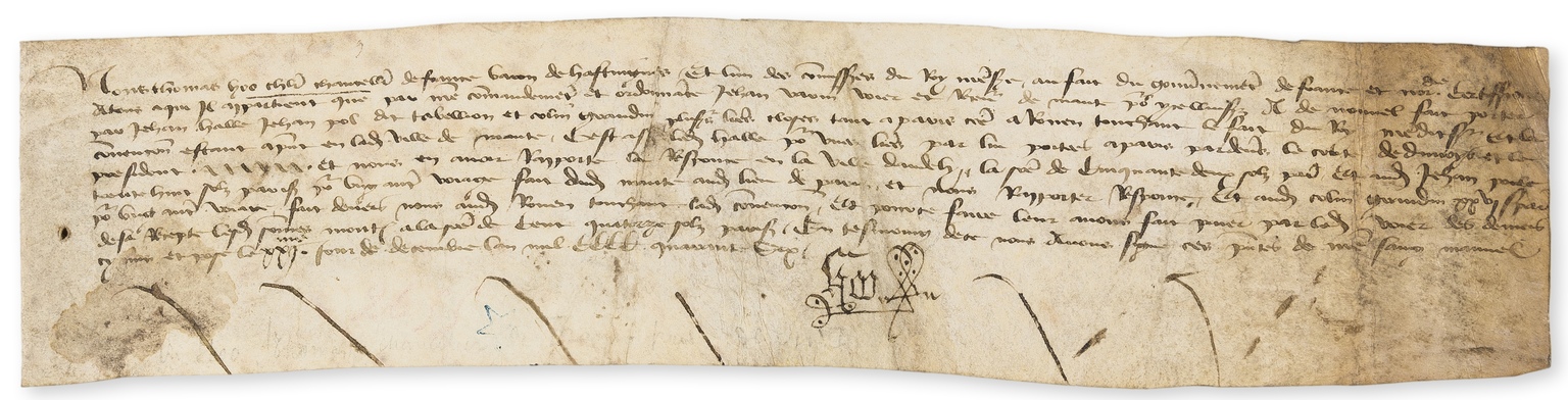 Henry VI's marriage to Margaret of Anjou & the Treaty of Mantes.- Hoo (Thomas, Baron Hoo and …