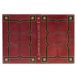 Brockman (Stuart, binder).- Times Atlas of the World (The), bound in dark red goatskin with inlaid …