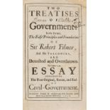 Locke (John) Two Treatises of Government: in the Former, False Principles and Foundations of Sir …