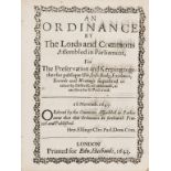 Towards a national archive.- , An ordinance of the Lords and Commons assembled in Parliament, for …