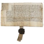 Lincolnshire.- Charter, grant by Edmund Oursby, Robert Naylar, Henry Craoroste and Hugh Massynberd …