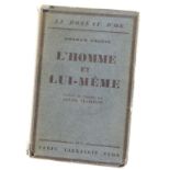 Greene (Graham) L'Homme et Lui-Mème, first French edition, signed presentation inscription from …