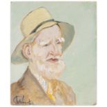 Winsten (Clare) George Bernard Shaw, oil on board, [c.1940].