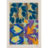 Design.- Seguy (E.A.) Bouquets et Frondaisons, 60 pochoir designs on 20 plates, Paris & New York, …