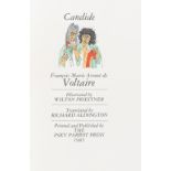 Inky Parrot Press.- Voltaire (François Marie Arouet de) Candide, number XIX of XXV special …