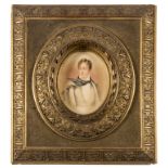 Byron.- Romanticism.- Sanders (George, 1774-1846), After. Portrait Of George Gordon Noel, 6th …