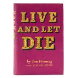 Fleming (Ian) Live and Let Die, first edition, first state dust-jacket, 1954.