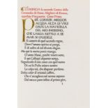 Ashendene Press.- Dante Alighieri. Lo Purgatorio, one of 150 copies on paper, inscribed by Hornby …