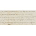 Slavery in the Bahamas.- 2 indentures concerning the sale of land, property and slaves in the …