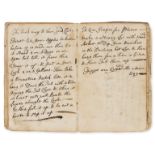 Gardening.- Virgo (Thomas, of Twickenham) [Notes on gardening, cookery and remedies], manuscript, …