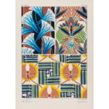 Design.- Seguy (E.A.) Suggestions pour Étoffes et Tapis: 60 Motifs en Couleur, 60 pochoir designs …