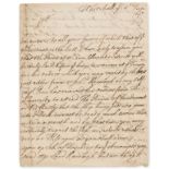 Burning of Whitehall Palace.- Blathwayt (William) Autograph Letter signed, 1697 [1698], "Whitehall …