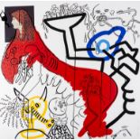 Keith Haring (1958-1990) Apocalypse (See. Littmann p.102)