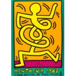 Keith Haring (1958-1990) Montreux 1983 (Prestel 9)