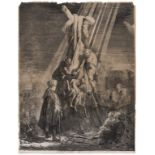 Rembrandt van Rijn (1606-1669) The Descent from the Cross: Second Plate