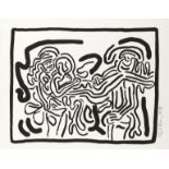 Keith Haring (1958-1990) Bad Boys, One plate (Littmann p.57)