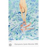 David Hockney (b.1937) Olympische Spiele München, 1972 (Baggott 34)