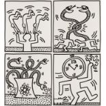 Keith Haring (1958-1990) Untitled from Lucio Amelio