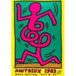 Keith Haring (1958-1990) Montreux 1983 (Prestel 10)