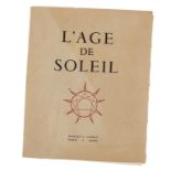 Pablo Picasso (1881-1973) Robert-J. Godet, L' Age De Soleil (Cramer 57)