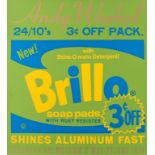 Andy Warhol (1928-1987) (after) Brillo Poster for the Pasadena Art Museum