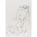 Henri Matisse (1869-1954) Figure Pensive au Fauteuil Pliant (Duthuit 396)