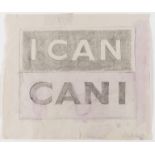 Harland Miller (b.1964) I Can, Can I