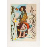 Salvador Dali (1904-1989) Courtier Asasove (M&L 1492d; Field 77-1-B)