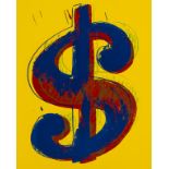 Andy Warhol (1928-1987)(after) Dollar Signs (Sunday B. Morning) (set of four)