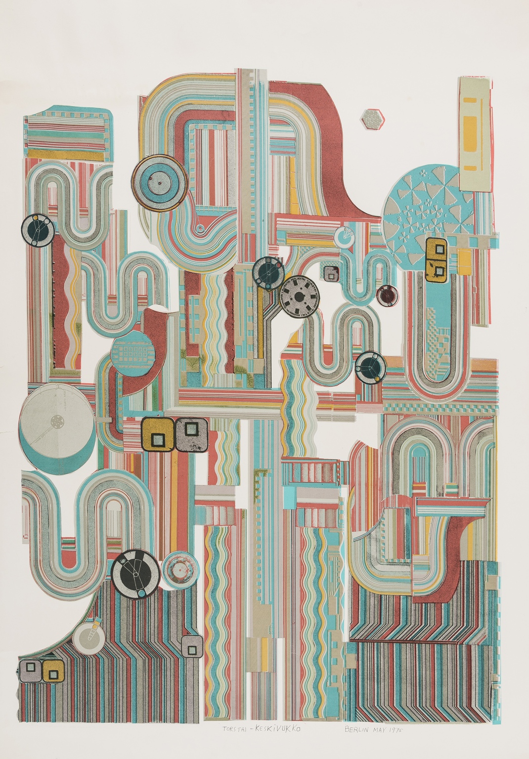 Eduardo Paolozzi (1924-2005) Torstai Keskivukko 1975 (Miles 189)