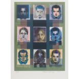 Eduardo Paolozzi (1924-2005) Nine Heads