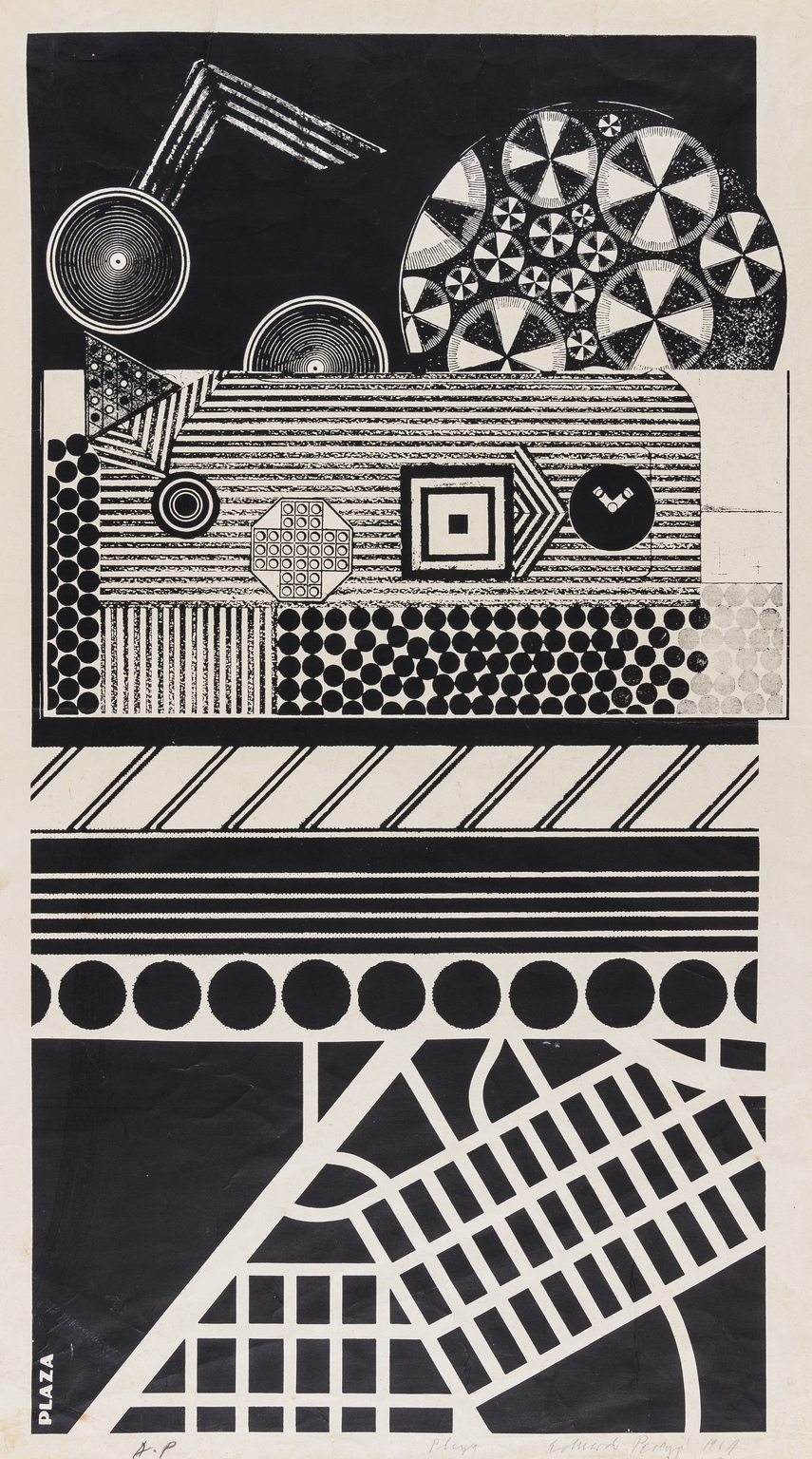 Eduardo Paolozzi (1924-2005) Plaza 1964 (Miles 21)