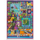 Eduardo Paolozzi (1924-2005) Signs of Death and Decay in the Sky 1970 (Miles 53)