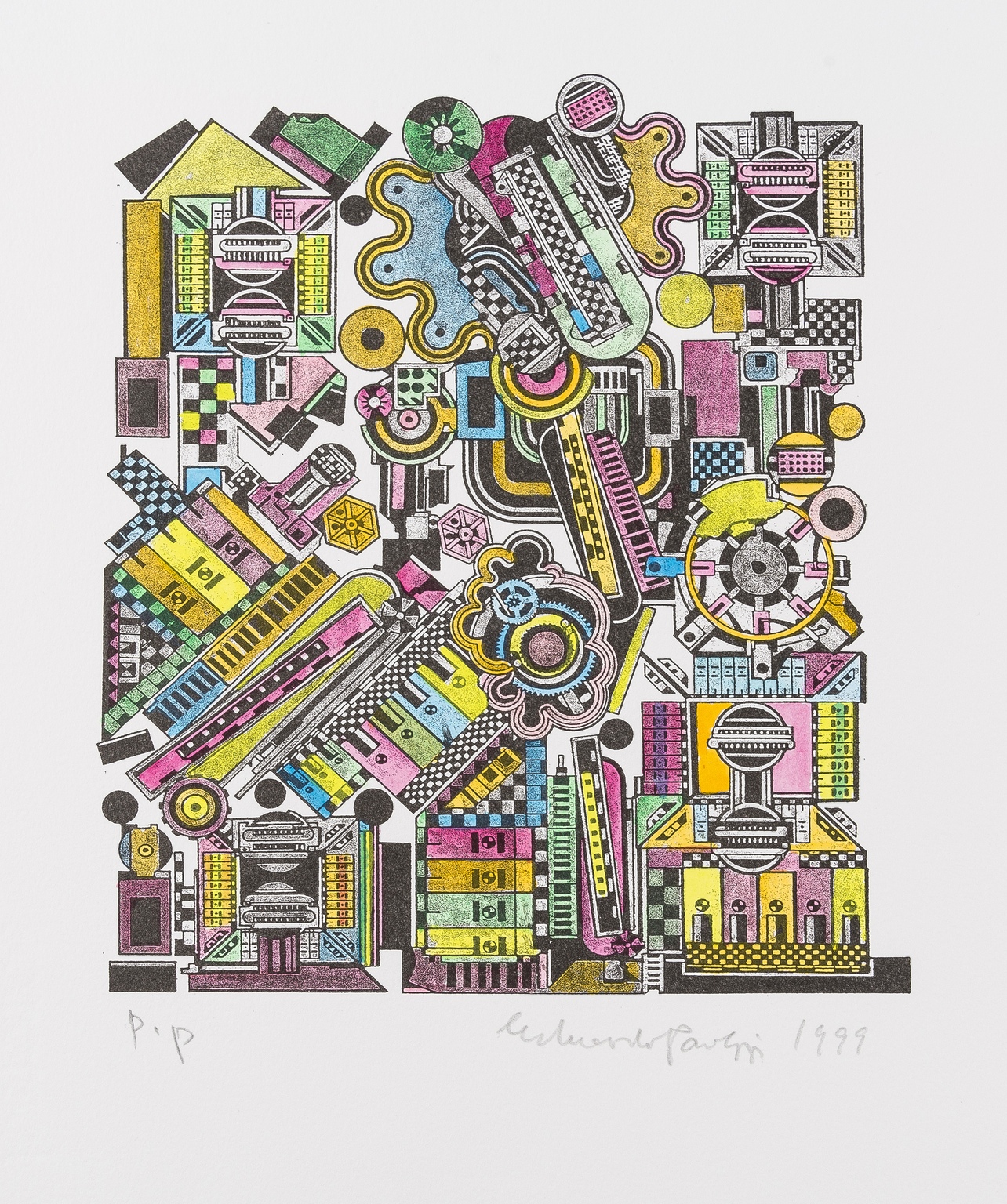 Eduardo Paolozzi (1924-2005) Turing I (from the Turing Studies series)