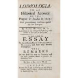 Plague.- Hodges (John) Loimologia: or, an Historical Account of the Plague in London in 1665, …