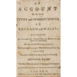 England & Wales.- An account of the several cities and market-towns in England and Wales: …