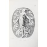 Sculpture.- Flaxman (John) Lectures on Sculpture, lithographed plates, 1829.