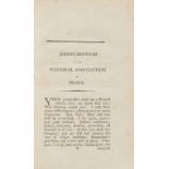 Muirhead (Arnold).- Bentham (Jeremy) To the National Convention of France, first edition, [1793]; …