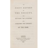 [Bernard (Sir Thomas)] The First Report of The Society, for Bettering the Condition and Increasing …