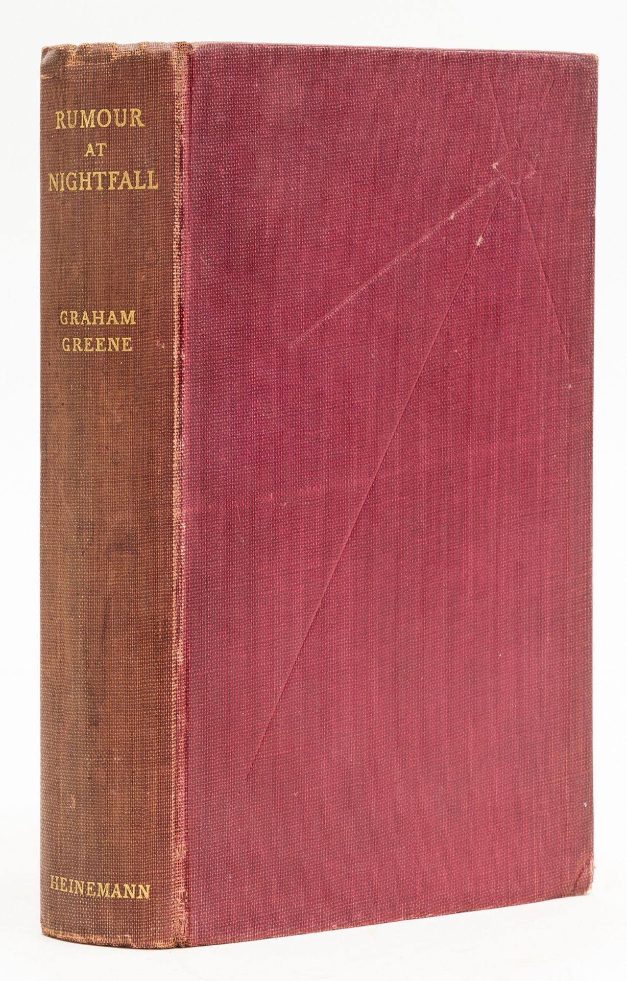 Greene (Graham) Rumour at Nightfall, first edition, 1931.