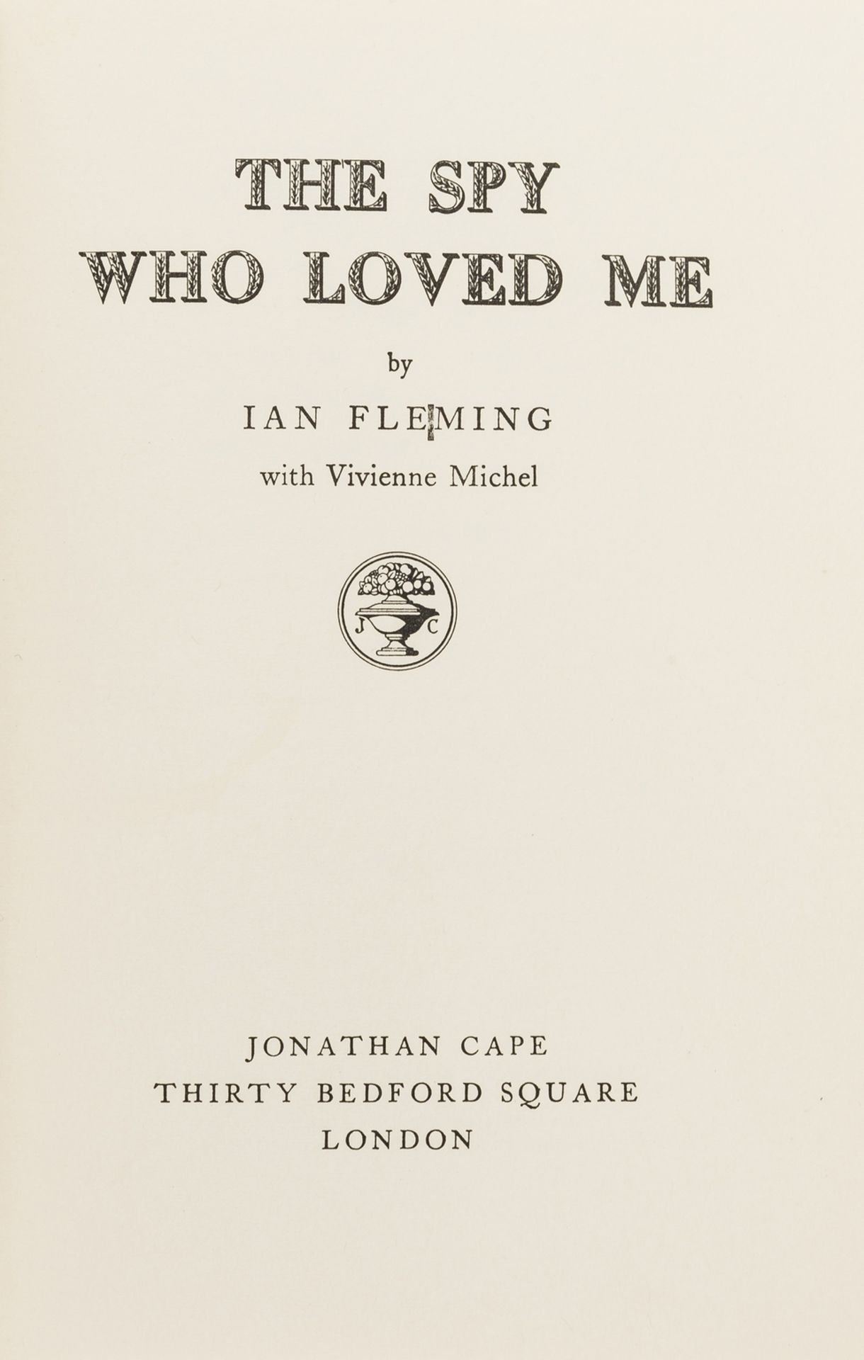 Fleming (Ian) The Spy Who Loved Me, first edition, 1962. - Image 2 of 3