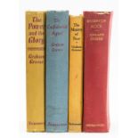 Greene (Graham) Brighton Rock, first edition, 1938;and 3 others by the same (4)