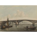 London.- Neale (John Preston) Southwark Bridge, 1815.