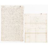 Irish Mining.- Aldwell (Morgan) Autograph Letter signed to Joseph Bacon in Bristol, 1722, …