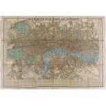 London.- Cruchley (George Frederick) Cruchley's New Plan of London, Shewing all the New and …