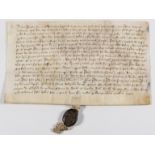 West Yorkshire.- Charter, I, William Hepworth of Ruston have granted and confirmed to John son of …
