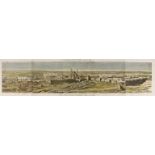 Egypt.- Graphic (The) The Crisis in Egypt - Panoramic View of Cairo, 1882.