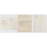 Spanish vice-consul in the Port of Bristol.- Hill (Jeremiah) Don Jeremias Hill... Certifico, blank …